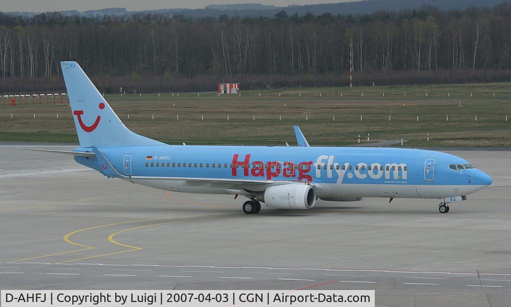 D-AHFJ, 1999 Boeing 737-8K5 C/N 27990, Hapagfly 737-800