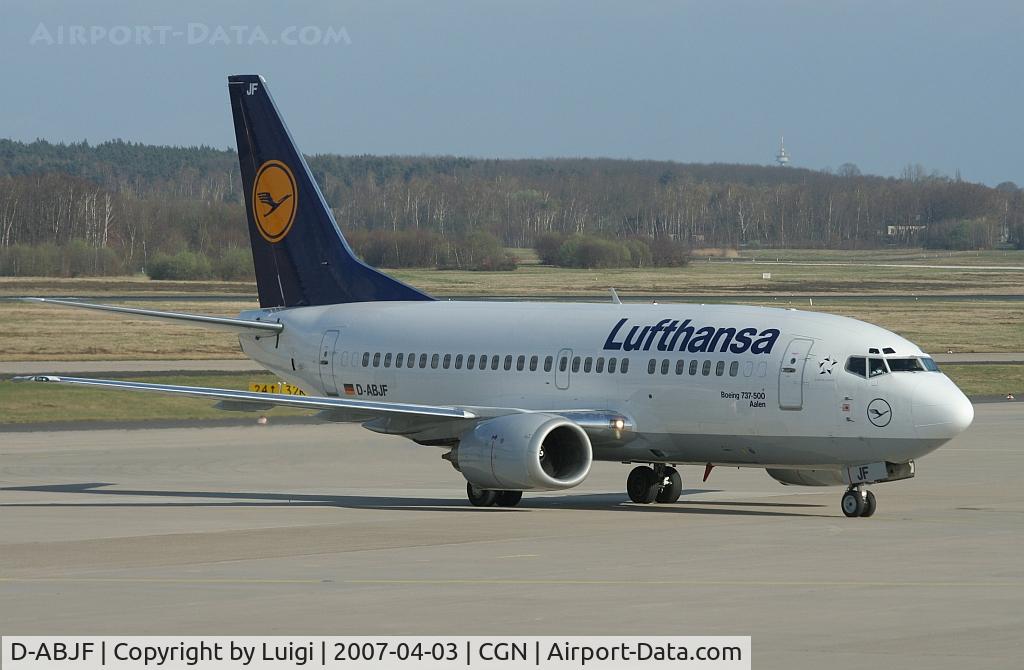 D-ABJF, 1991 Boeing 737-530 C/N 25311, Lufthansa 737-500