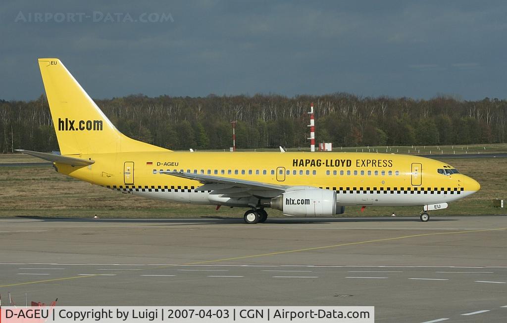 D-AGEU, 1998 Boeing 737-75B C/N 28104, HLX 737-700