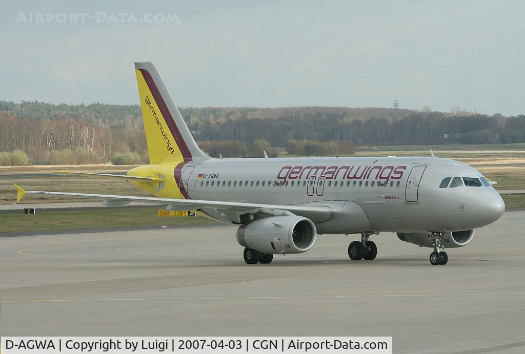 D-AGWA, 2006 Airbus A319-132 C/N 2813, Germanwings A320