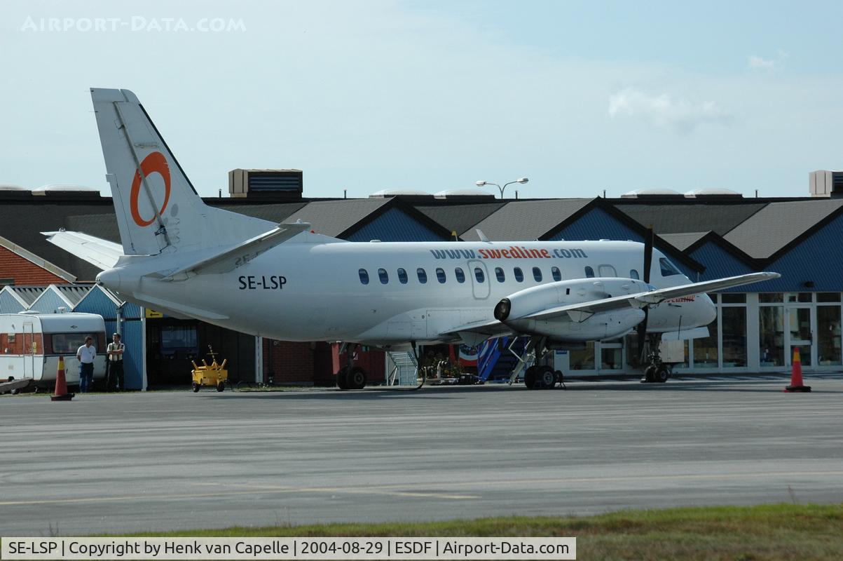 SE-LSP, 1988 Saab 340AF(QC) C/N 340A-126, Swedline Express Saab 340A at Kallinge airfield