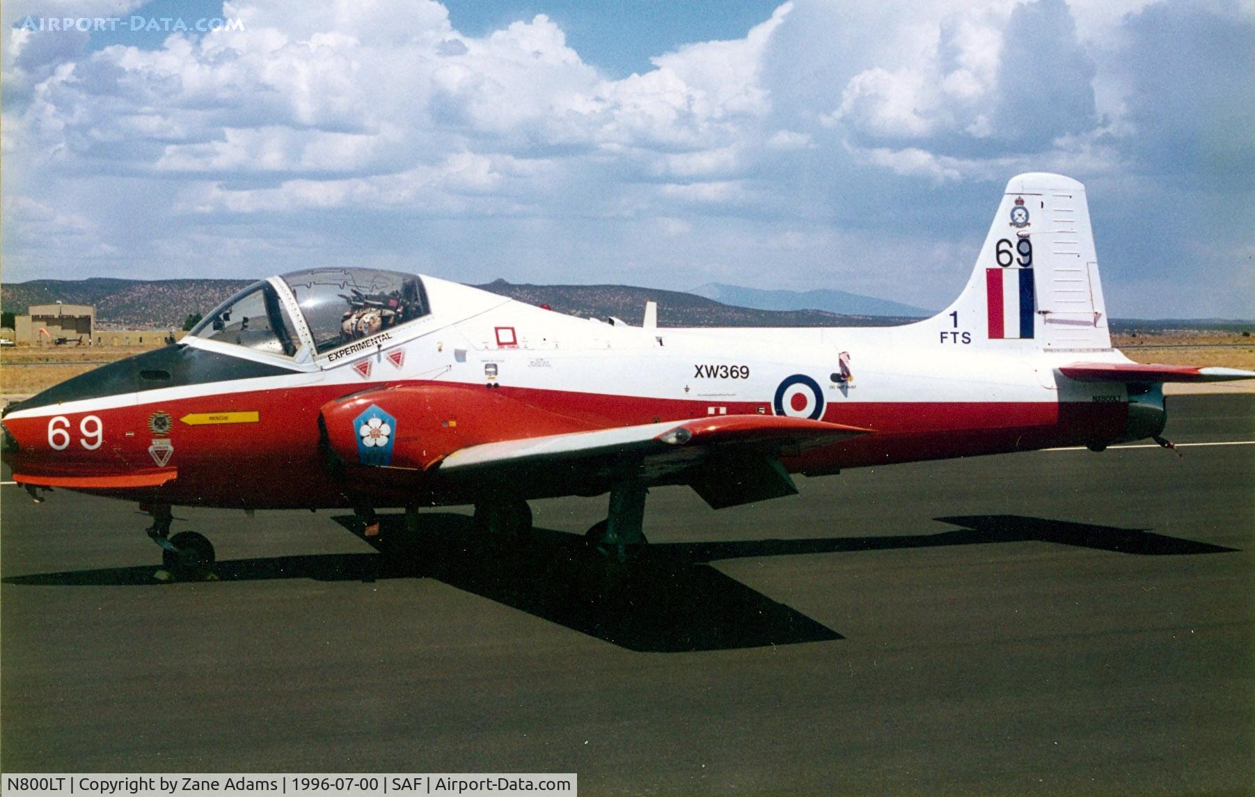 N800LT, 1971 BAC 84 Jet Provost T.5A C/N EEP/JP/1019, Provost at Santa Fe, NM