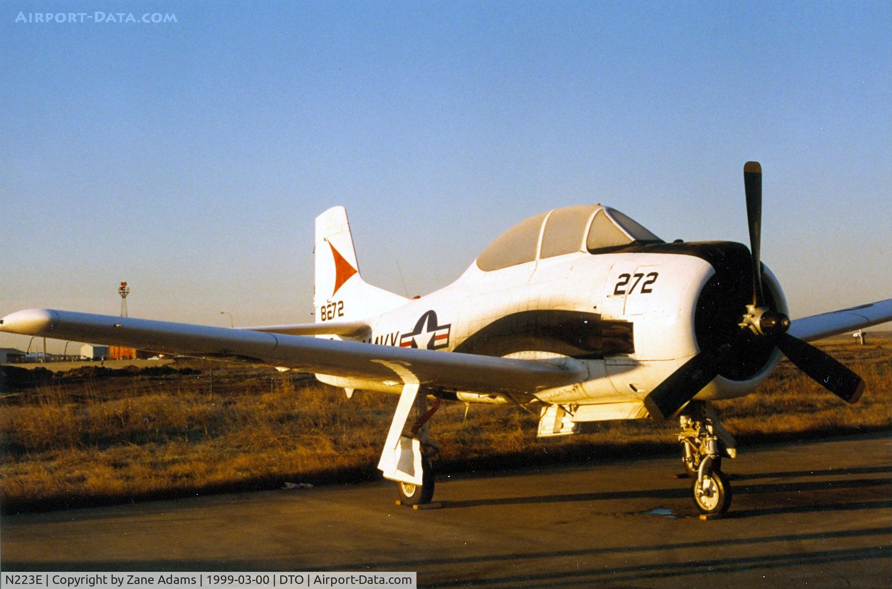 N223E, 1955 North American T-28B Trojan C/N 200343, At Denton