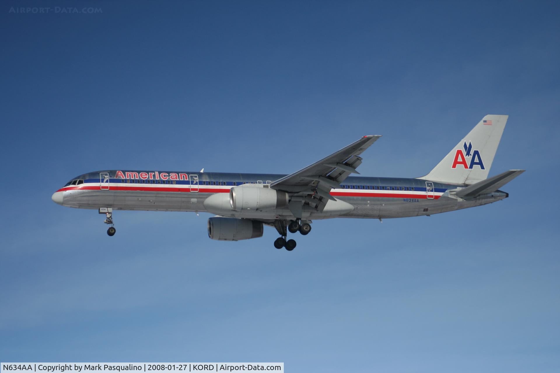 N634AA, 1990 Boeing 757-223 C/N 24592, Boeing 757-200