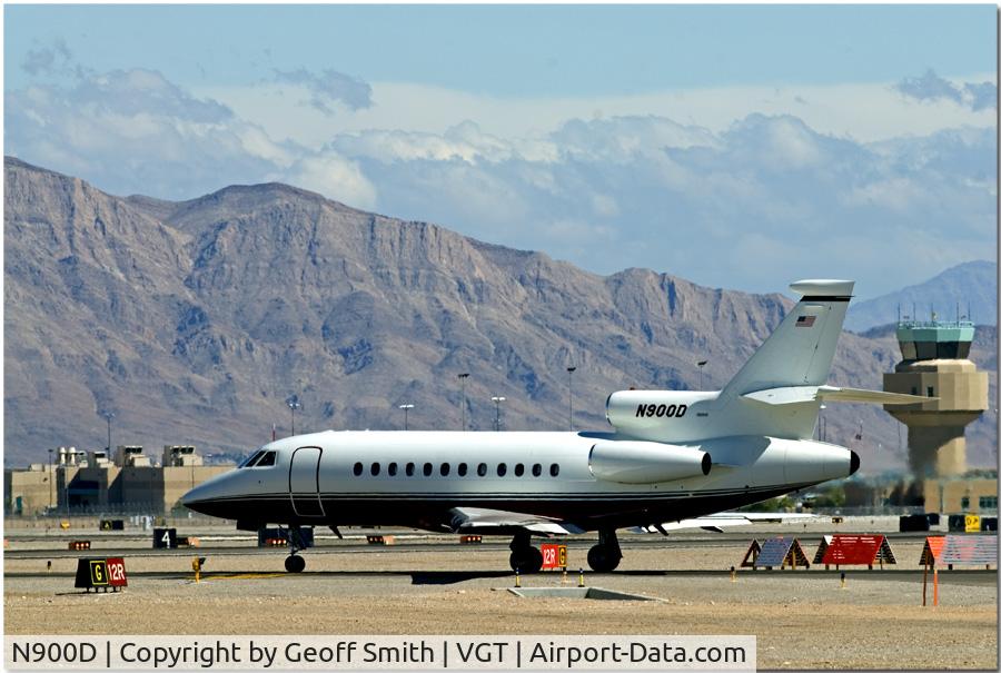 N900D, 1993 Dassault Falcon 900 C/N 131, At North Las Vegas Airport