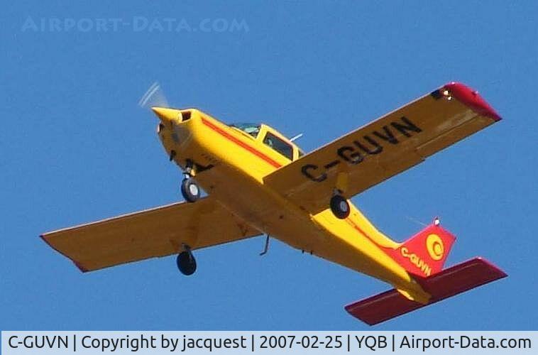 C-GUVN, 1977 Beech C23 Sundowner 180 Sundowner 180 C/N M-1934, Taking off runway 24
