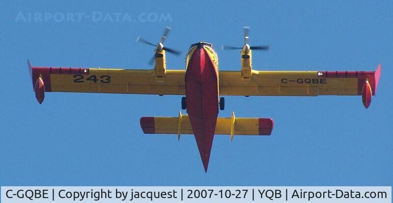 C-GQBE, 1995 Canadair CL-215-6B11 CL-415 C/N 2017, Taking off runway 23