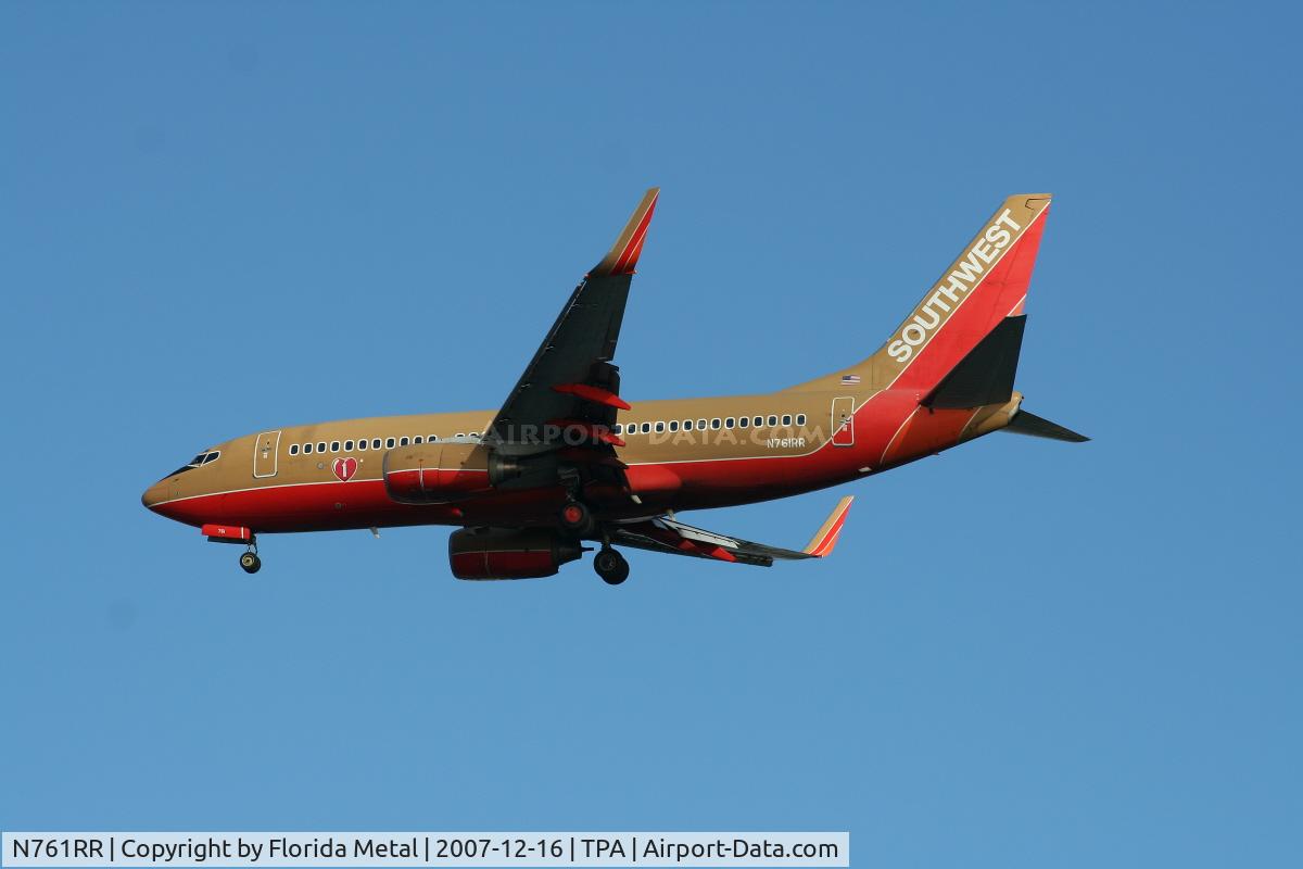 N761RR, 2000 Boeing 737-7H4 C/N 27875, Southwest