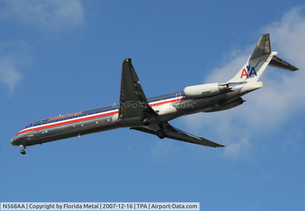N568AA, 1987 McDonnell Douglas MD-83 (DC-9-83) C/N 49349, American