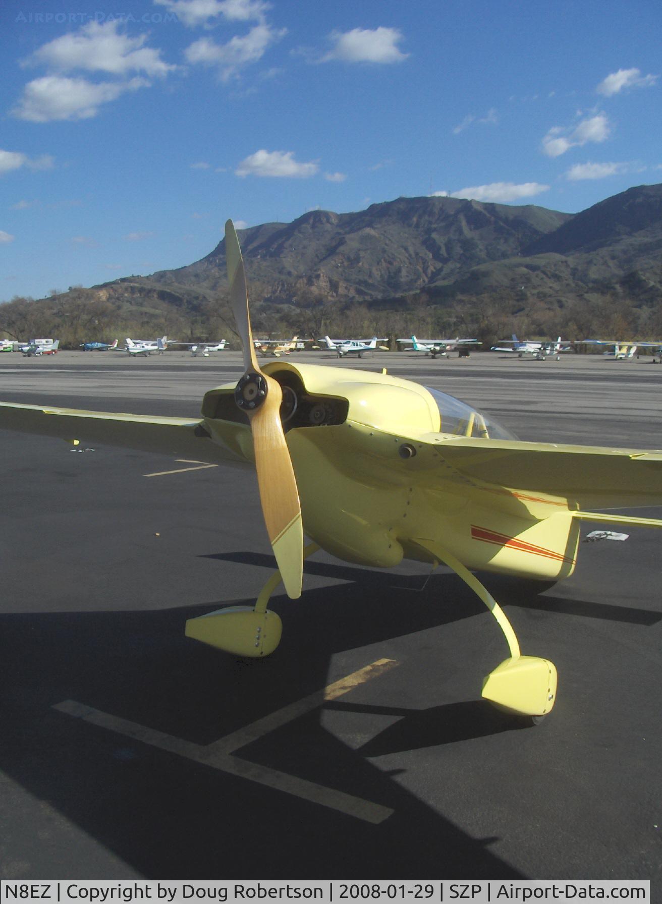 N8EZ, 1989 Rutan Long-EZ C/N 2008L, 1989 MacCauley LONG EZ canard, Lycoming O-235, wood prop