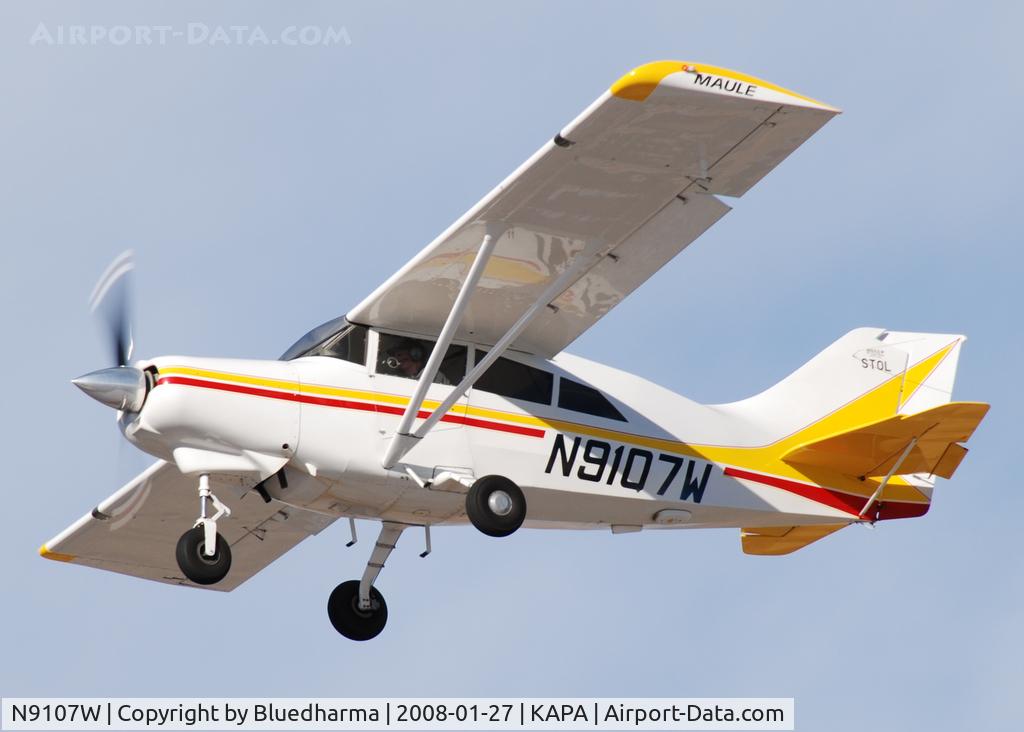 N9107W, 1998 Maule MT-7-235 Super Rocket C/N 18033C, Approach to 17L.