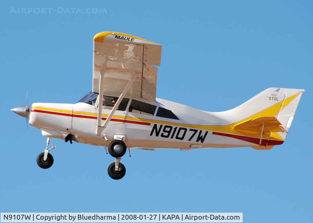 N9107W, 1998 Maule MT-7-235 Super Rocket C/N 18033C, Approach to 17L.
