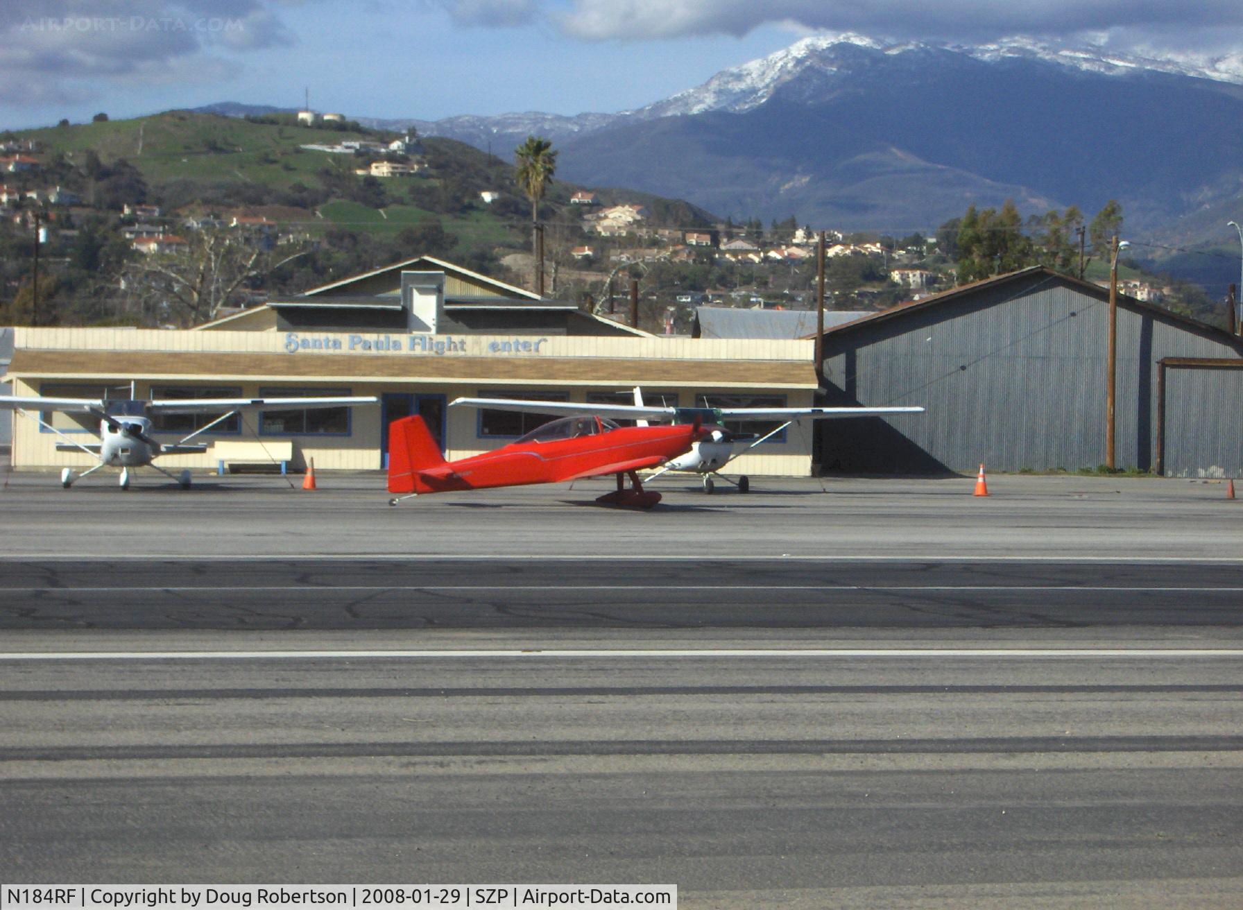 N184RF, 2003 Vans RV-8 C/N 80122, 2003 Findly VAN's RV-8, Lycoming IO-360, taxi for takeoff Rwy 22