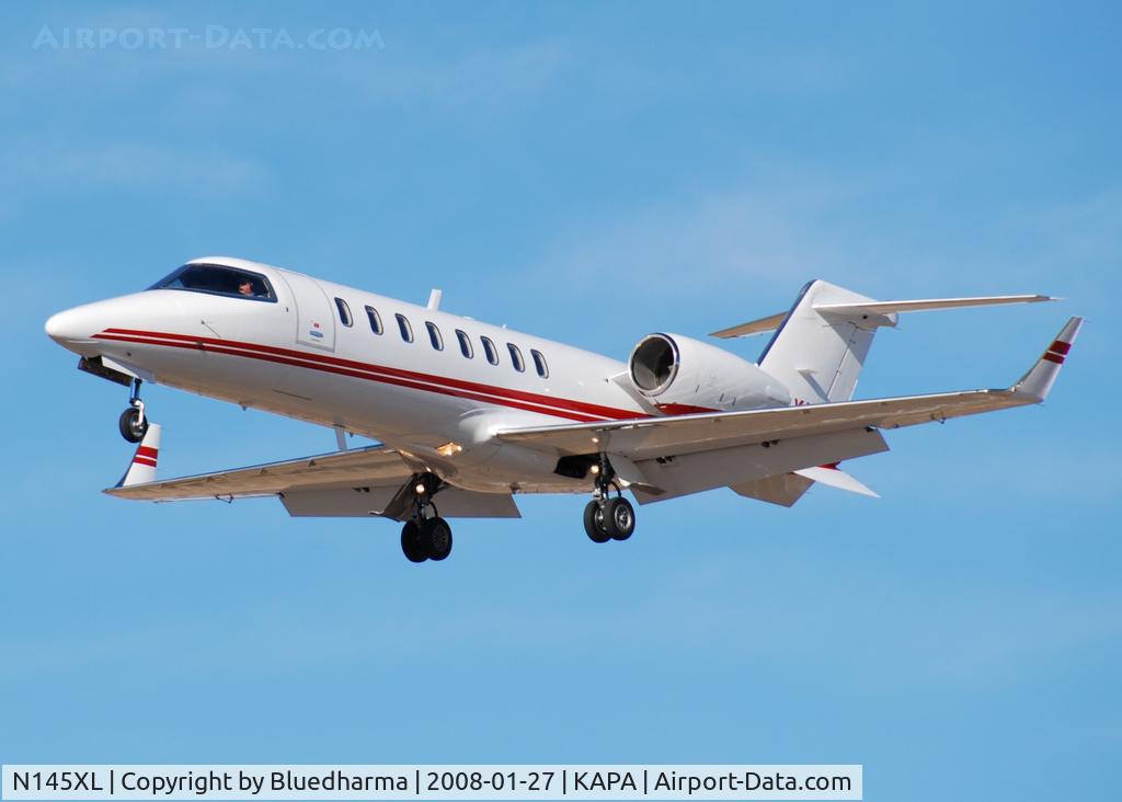 N145XL, 2000 Learjet 45 C/N 106, Approach to 17L.