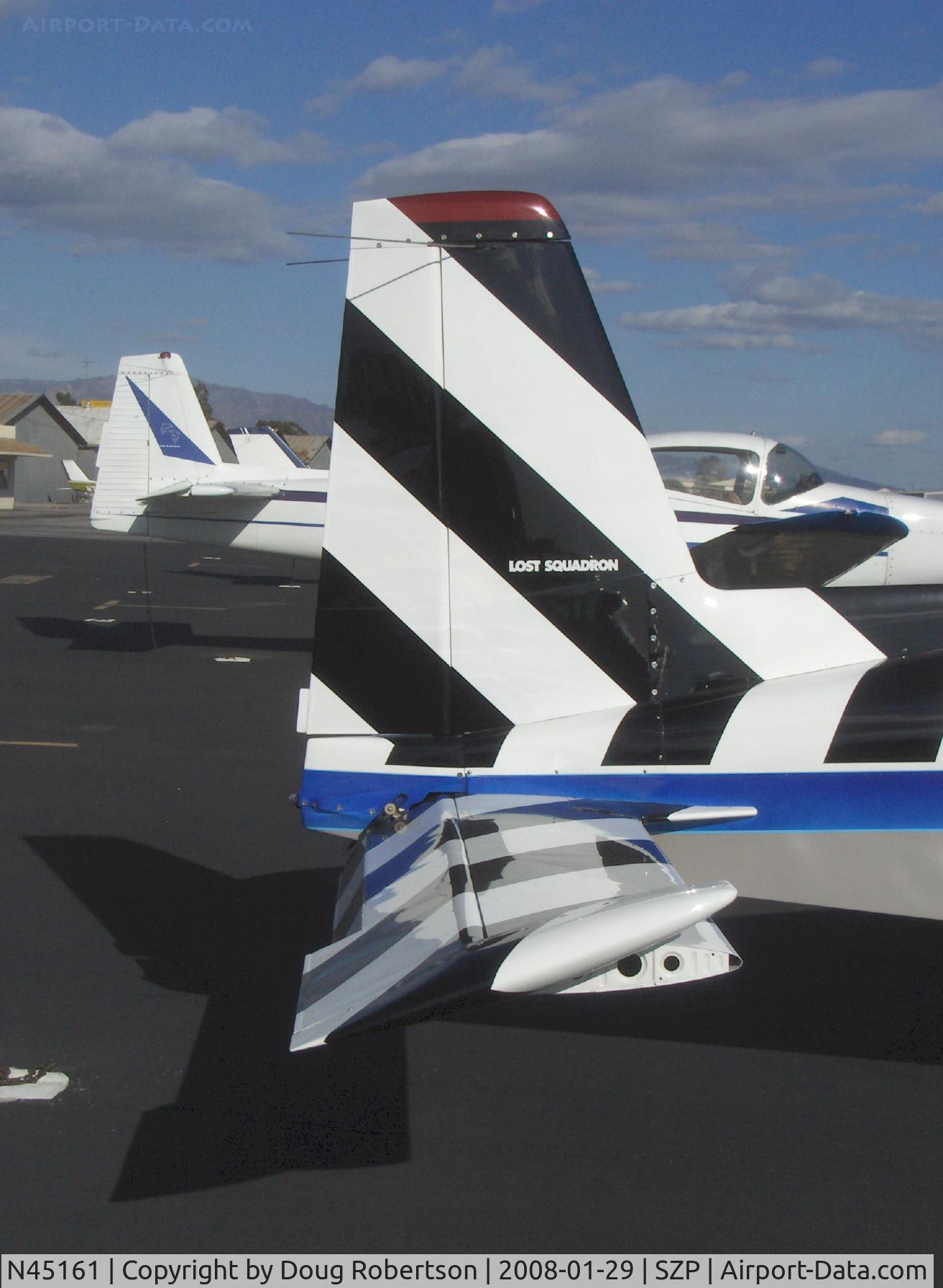 N45161, 1978 Gulfstream American Corp AA-5B C/N AA5B1024, 1978 Gulfstream American AA-5B TIGER, 'Lost Squadron' tail