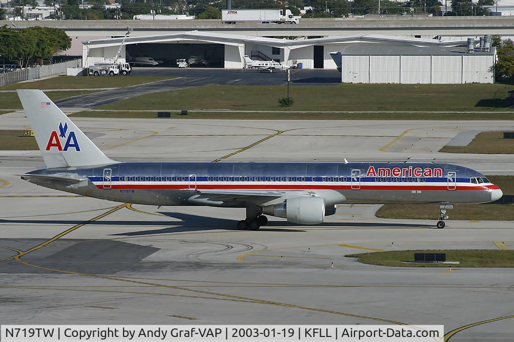 N719TW, 1999 Boeing 757-231 C/N 28487, American Airlines 757-200