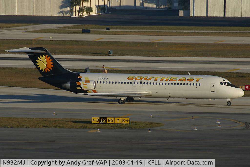 N932MJ, 1982 Douglas DC-9-31 C/N 48156, Southeast DC 9-32