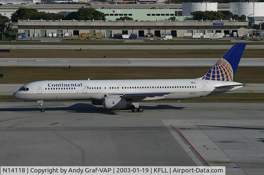 N14118, 1997 Boeing 757-224 C/N 27560, Continental Airlines 757-200