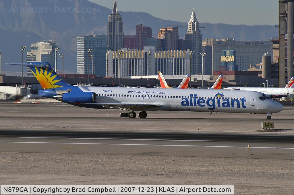 N879GA, 1996 McDonnell Douglas MD-83 (DC-9-83) C/N 53486, Allegiant Air / 1996 McDonnell Douglas DC-9-83(MD-83)