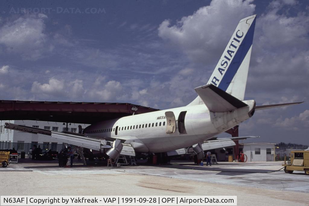 N63AF, 1969 Boeing 737-222 C/N 19553, Air Asiatic Boeing 737-200