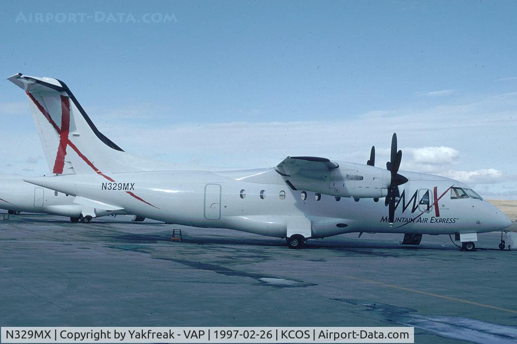 N329MX, 1996 Dornier 328-100 C/N 3049, Mountain Air Express Dornier 328