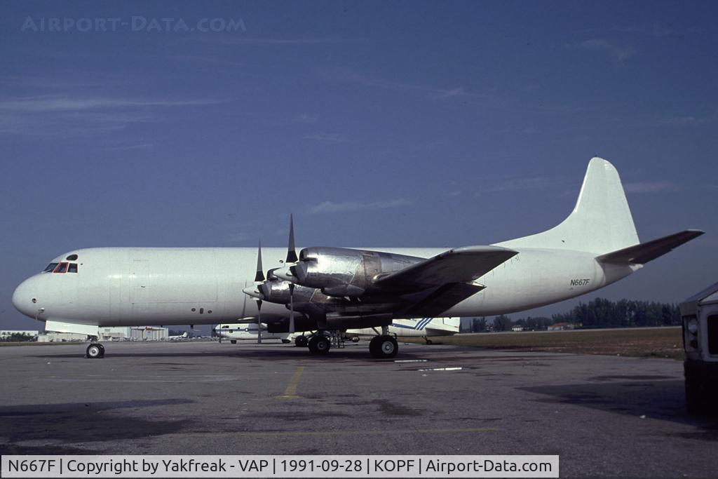 N667F, 1961 Lockheed L-188C(F) Electra C/N 1131, Lockheed L188 Electra