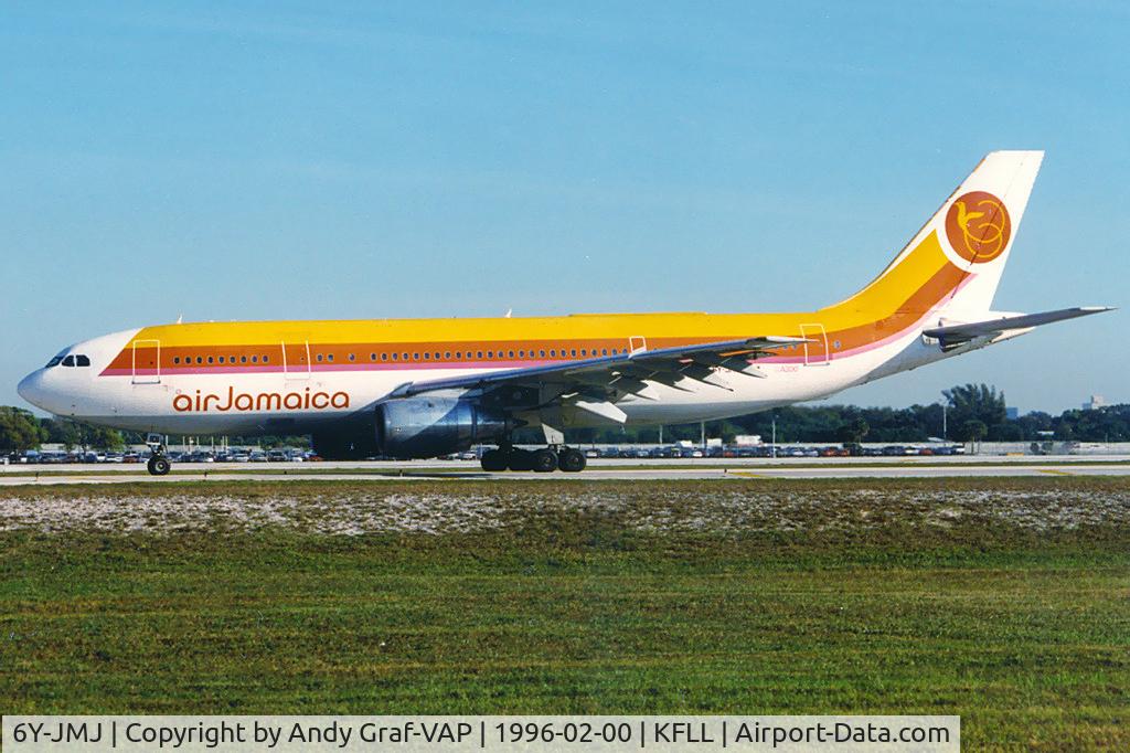 6Y-JMJ, 1980 Airbus A300B4-203 C/N 127, Air Jamaica A300