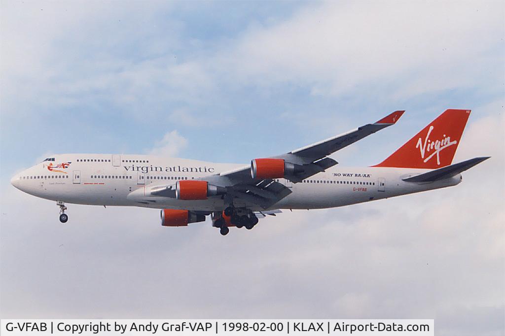 G-VFAB, 1994 Boeing 747-4Q8 C/N 24958, Virgin Atlantic 747-400