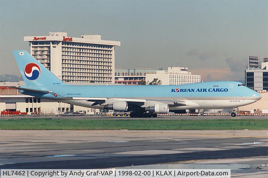 HL7462, 1997 Boeing 747-4B5F/SCD C/N 26406, Korean Air Cargo 747-400