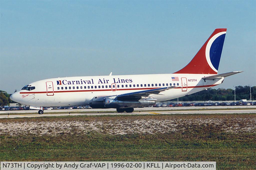 N73TH, 1979 Boeing 737-205 C/N 21729, Carnival Airlines 737-200