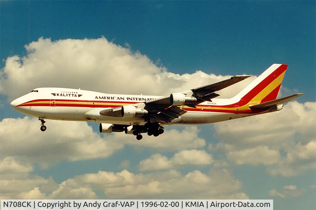 N708CK, 1979 Boeing 747-269B C/N 21543, Kalitta 747-200