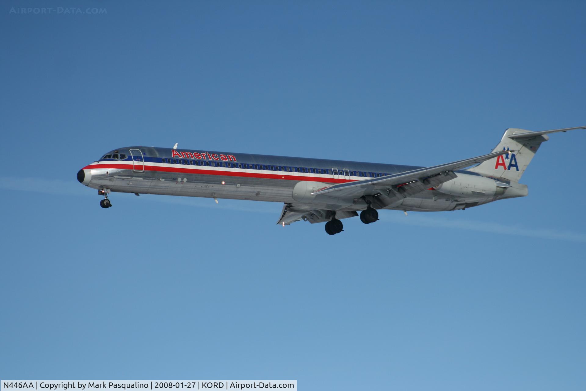N446AA, 1987 McDonnell Douglas MD-82 (DC-9-82) C/N 49472, MD-82
