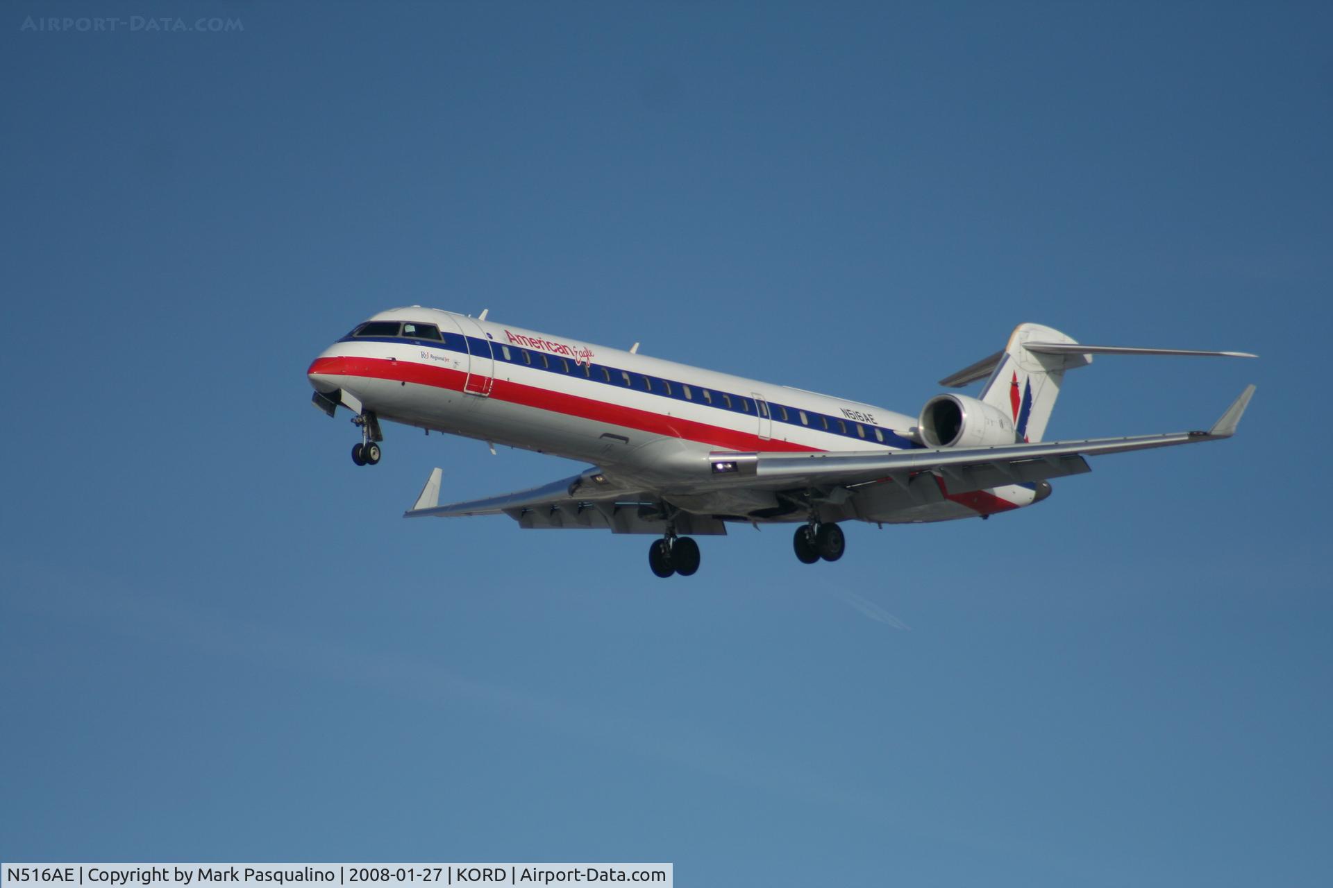 N516AE, 2003 Bombardier CRJ-701ER (CL-600-2C10) Regional Jet C/N 10123, CL-600-2C10