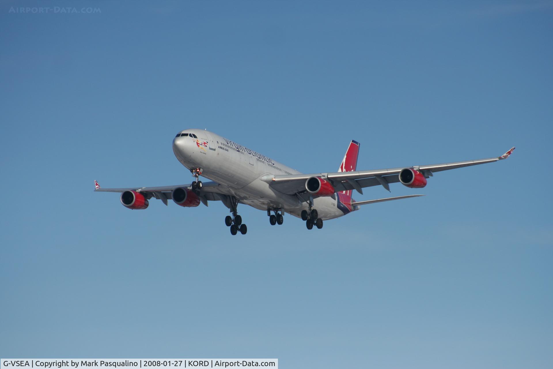 G-VSEA, 1992 Airbus A340-311 C/N 003, Airbus A340-300
