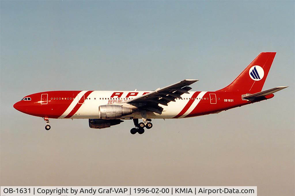 OB-1631, 1981 Airbus A300B4-203 C/N 154, APA A300
