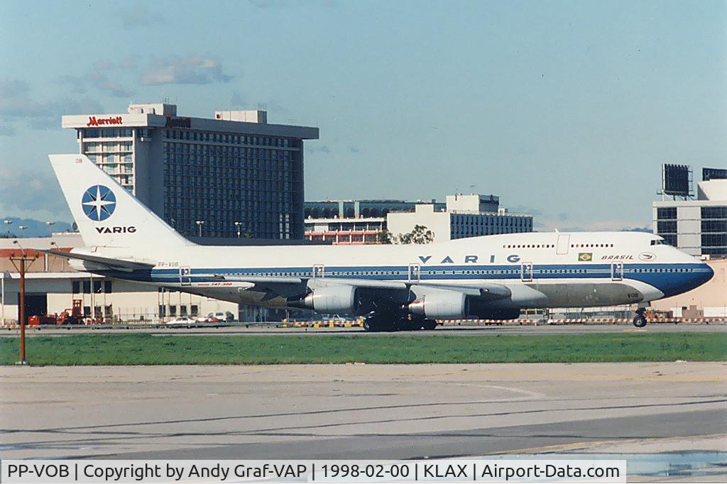 PP-VOB, 1988 Boeing 747-341 C/N 24107, VARIG 747-300