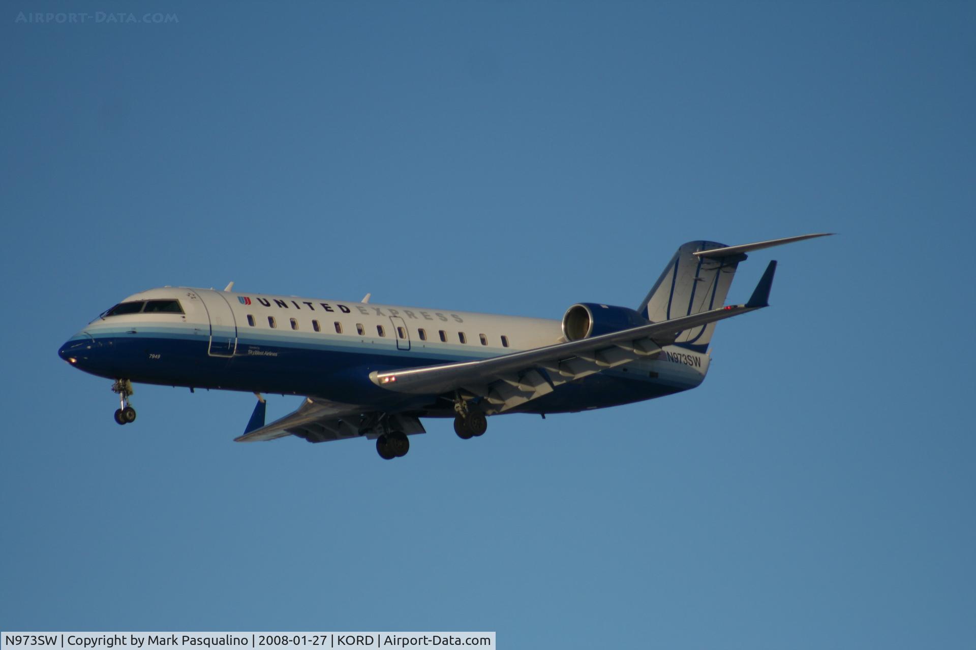 N973SW, 2004 Bombardier CRJ-200ER (CL-600-2B19) C/N 7949, CL-600-2B19