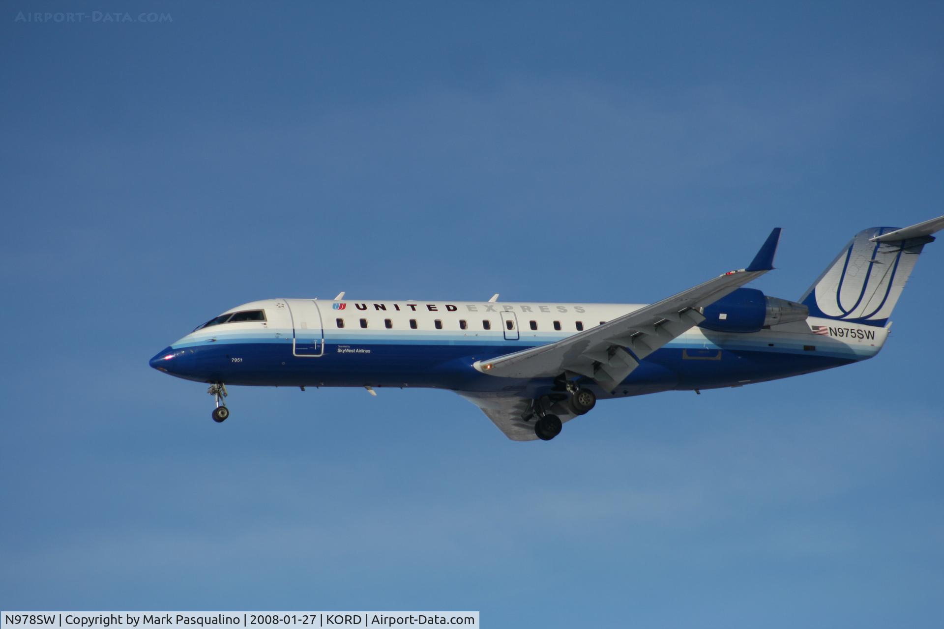 N978SW, 2004 Bombardier CRJ-200ER (CL-600-2B19) C/N 7953, CL-600-2B19