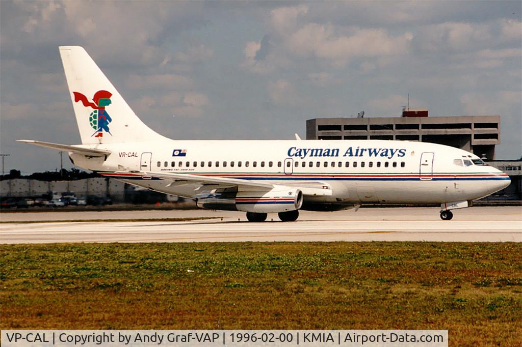 VP-CAL, 1979 Boeing 737-205 C/N 22022, Cayman Airways 737-200