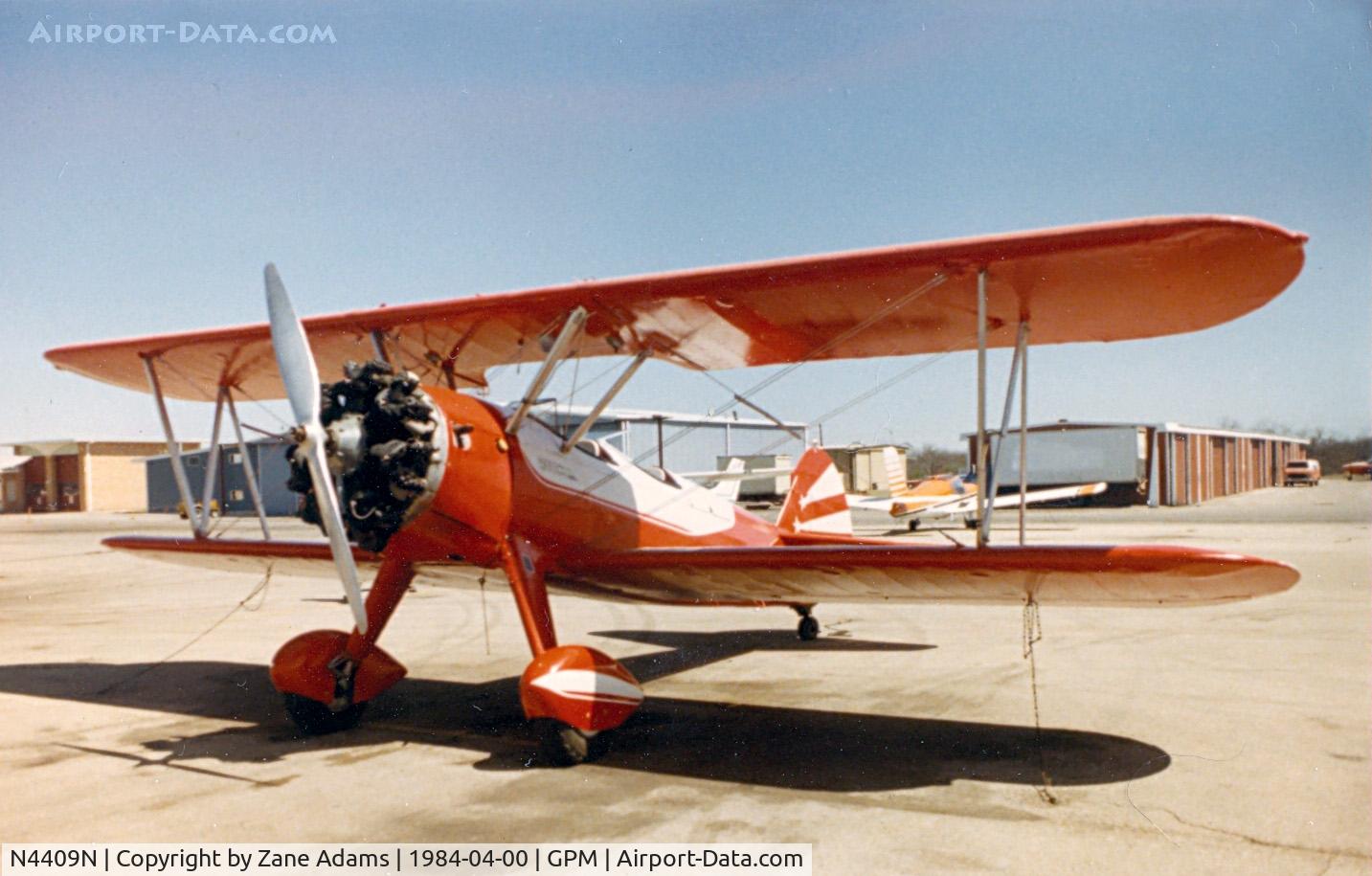 N4409N, 1941 Boeing A75N1(PT17) C/N 75-3361, Stearman at Grand Prairie
