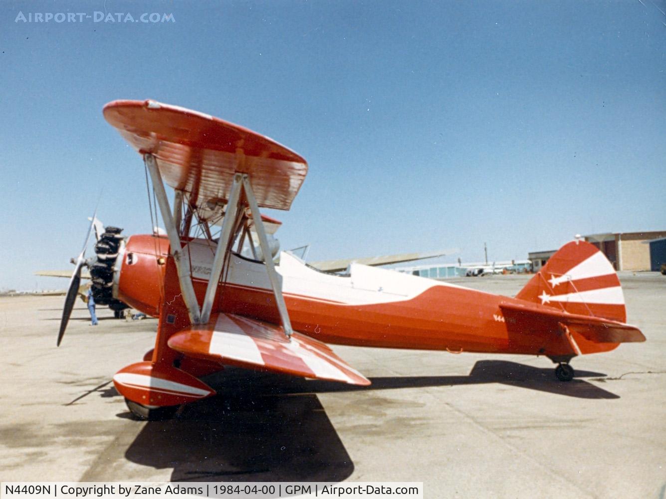 N4409N, 1941 Boeing A75N1(PT17) C/N 75-3361, Stearman at Grand Prairie