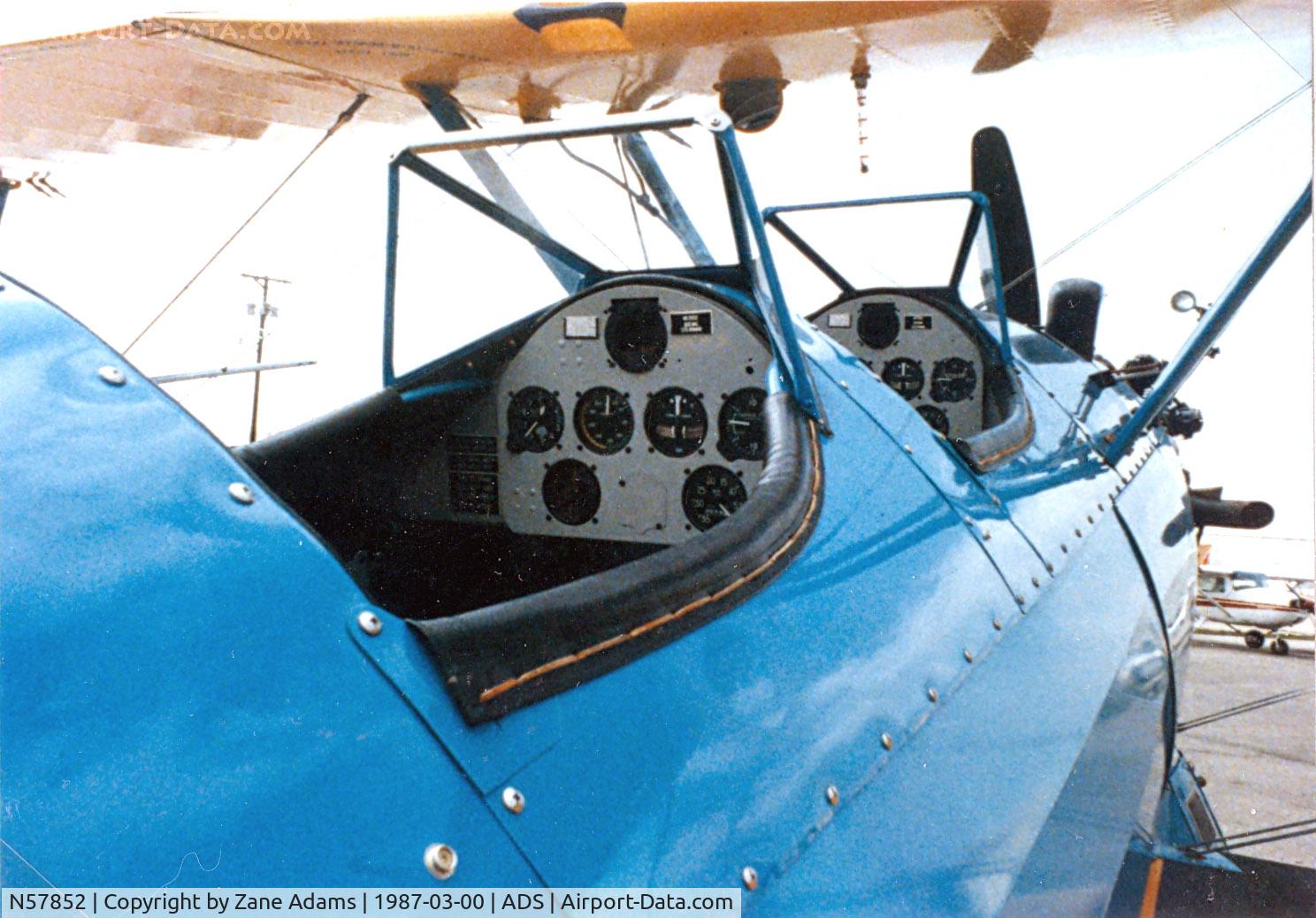 N57852, 1938 Boeing E75 C/N 75-118, Stearman at Addison - Former N57852 currently flying in Europe