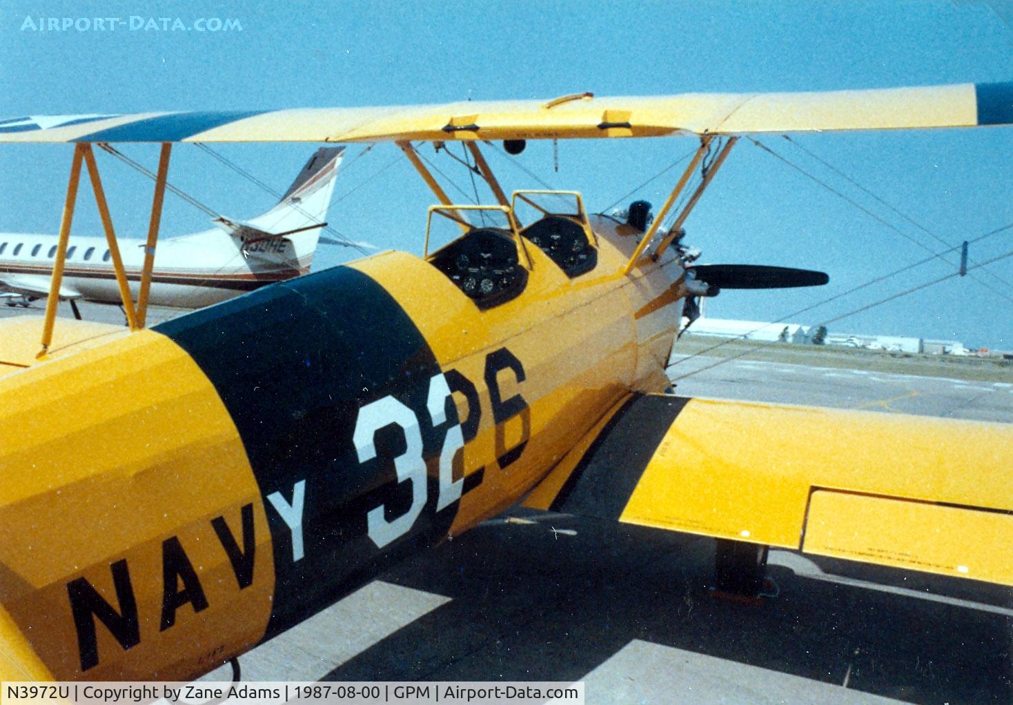 N3972U, Boeing 75 C/N AR-26, Stearman at Grand Prairie