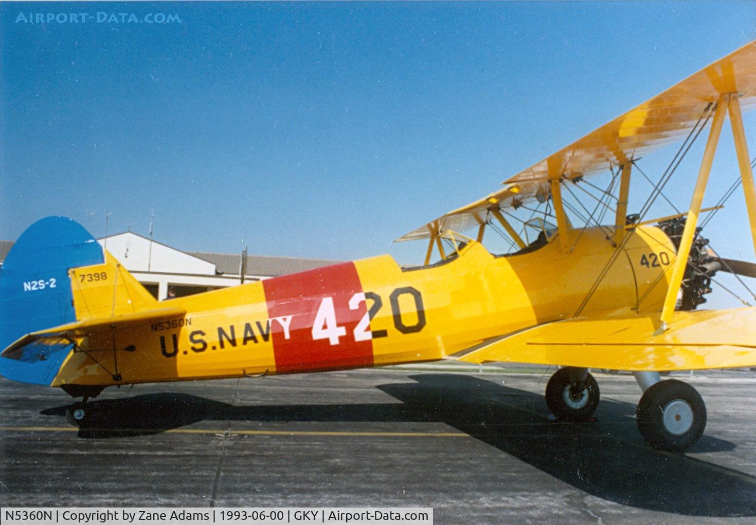 N5360N, Boeing 75 C/N 75-5561, Stearman at Arlington