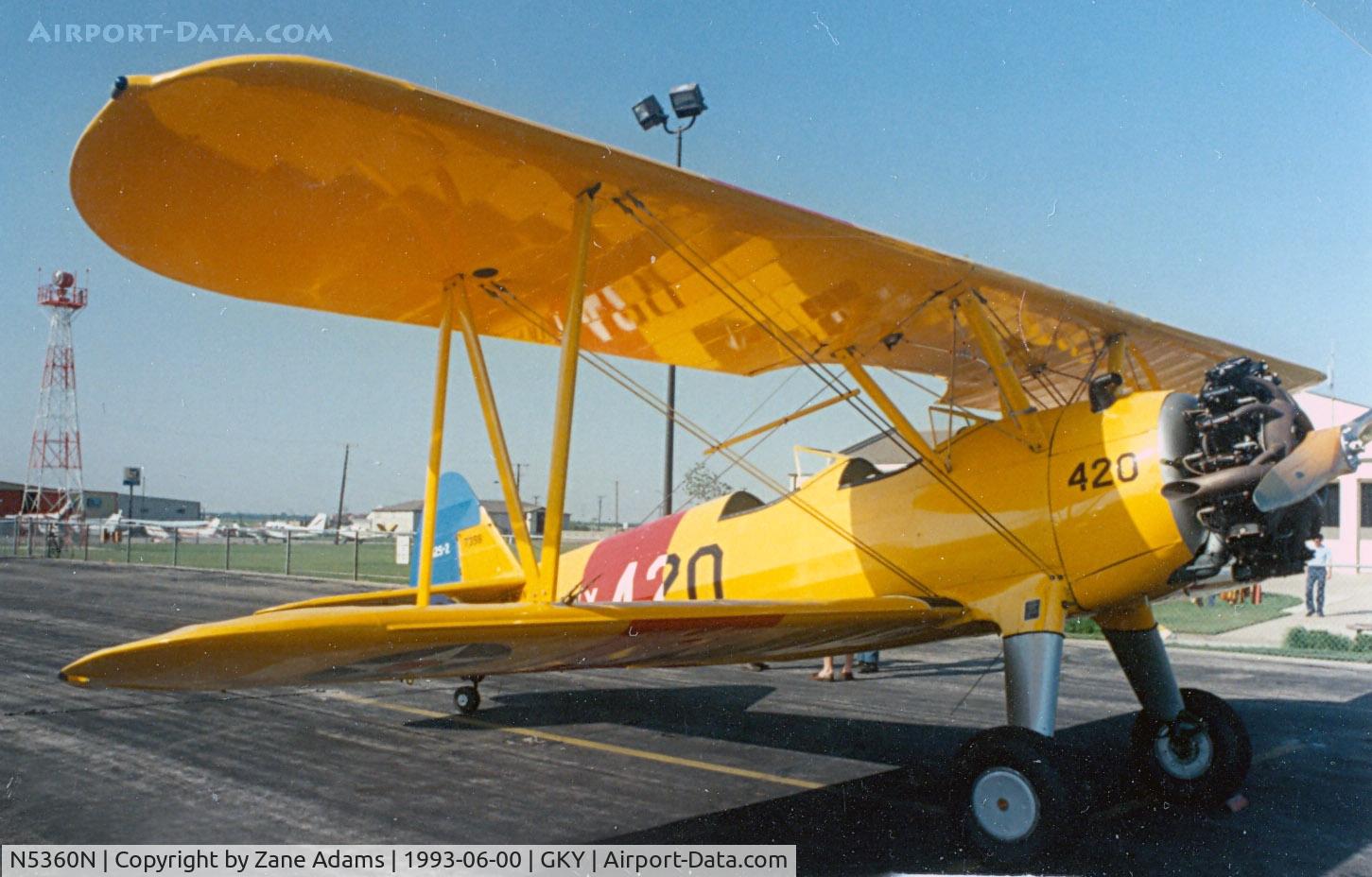 N5360N, Boeing 75 C/N 75-5561, Stearman at Arlington