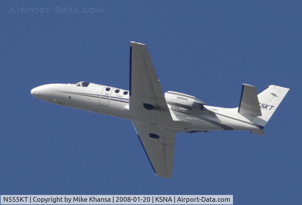 N555KT, 1982 Cessna 550 Citation II C/N 550-0420, Cessna 550 climbing up