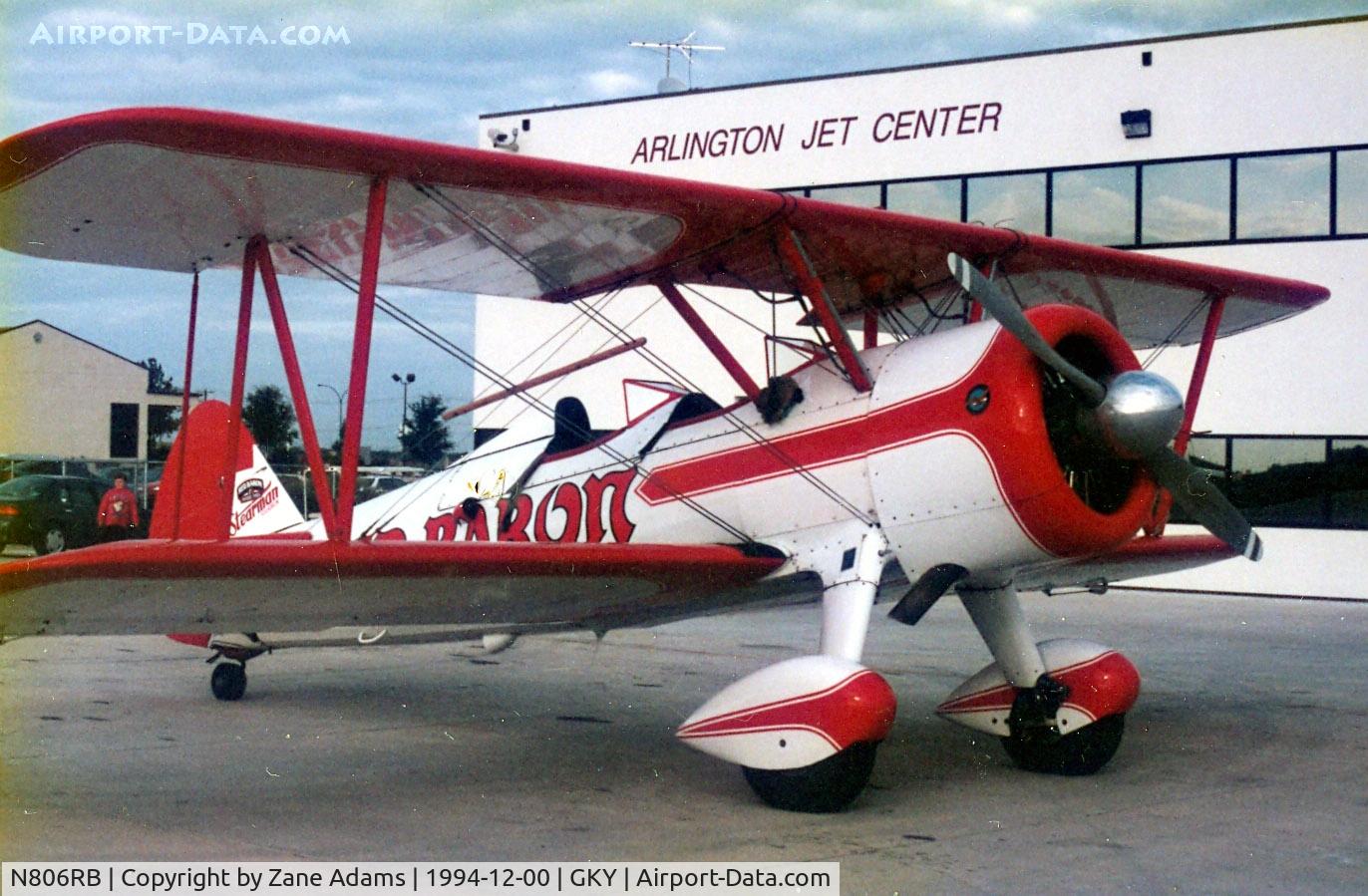 N806RB, 1942 Boeing A75 C/N 75-4000, Red Baron Stearman - this is of of two Red Baron aircraft that were destroyed in an airshow midair collision at Kissimmee, FL 04/19/98