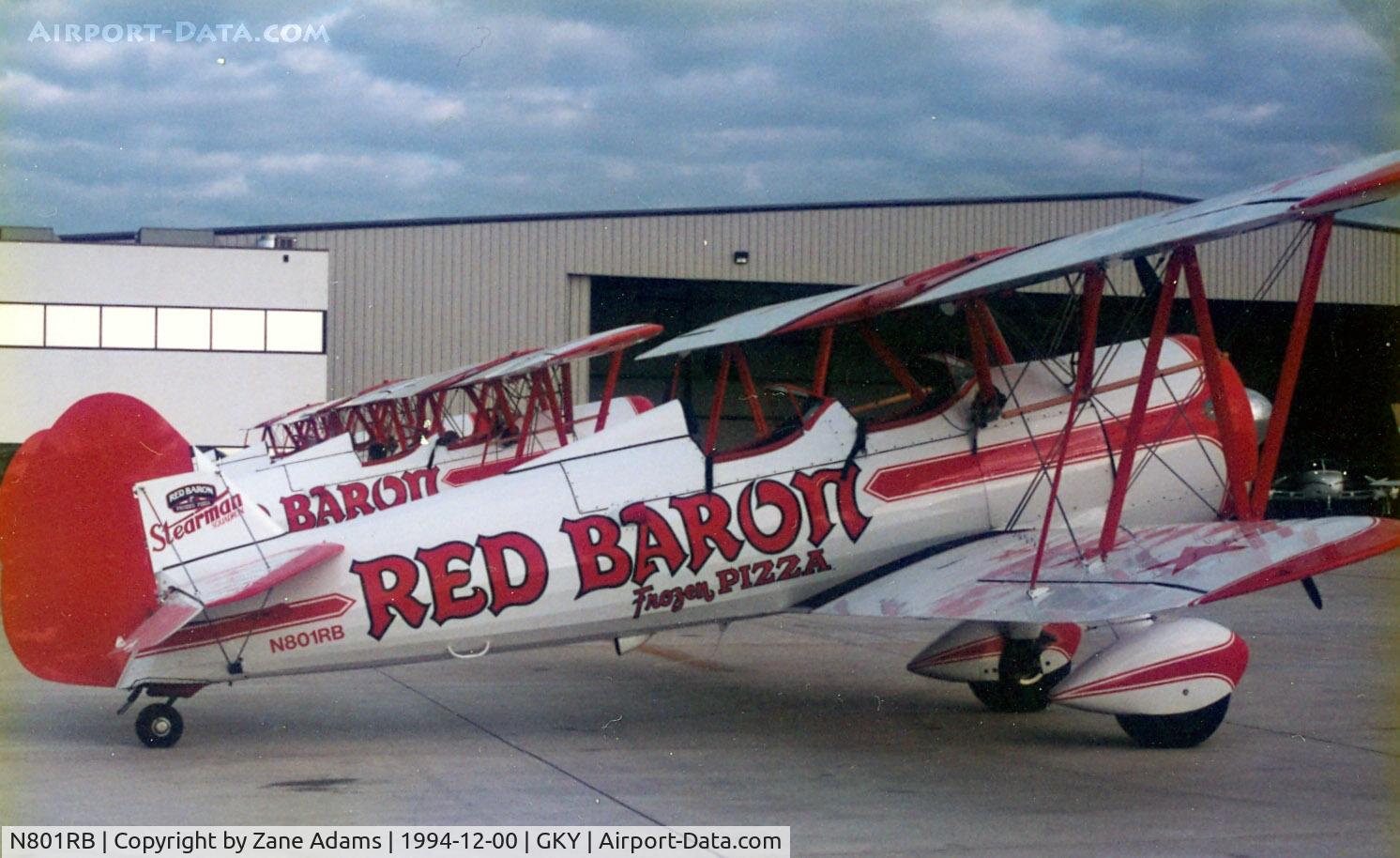 N801RB, Boeing N2S-2 C/N 75-1323, Red Baron Stearman