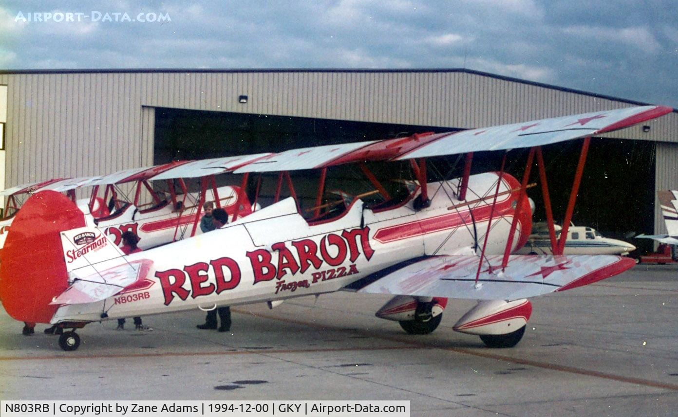 N803RB, 1941 Boeing A75N1(PT17) C/N 75-1668, Red Baron Stearman
