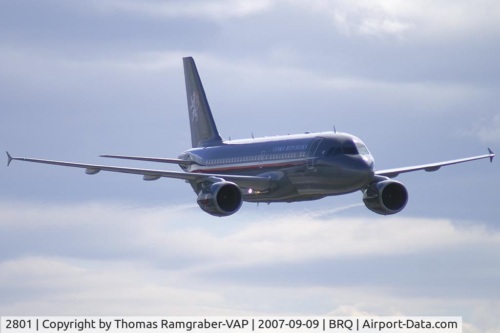 2801, 2007 Airbus ACJ319 (A319-115/CJ) C/N 2801, Czech Republik - Air Force Airbus A319